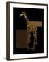 1 Gold Giraffe-Tina Lavoie-Framed Giclee Print