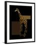 1 Gold Giraffe-Tina Lavoie-Framed Giclee Print