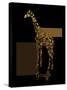1 Gold Giraffe-Tina Lavoie-Stretched Canvas