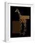 1 Gold Giraffe-Tina Lavoie-Framed Giclee Print