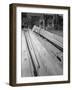 1 in 14 Rail Crossing, Mould and Pattern, Stanley Works, Sheffield, South Yorkshire, 1968-Michael Walters-Framed Photographic Print