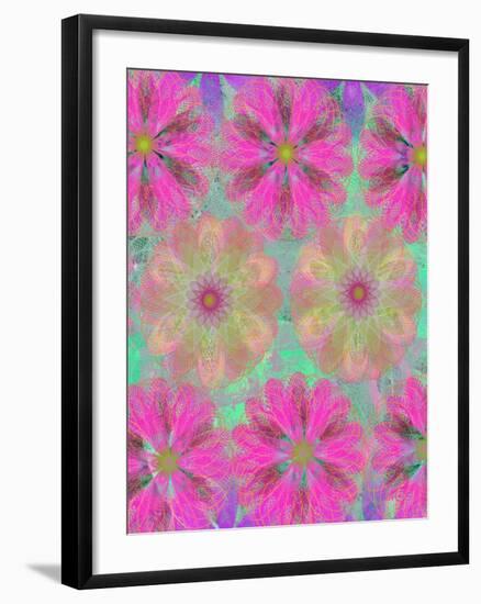 1 of 22 abstract art Circle Color Decor 3 D E-Ricki Mountain-Framed Art Print