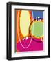 1 of 6 Abstract Art Retro Funk-Ricki Mountain-Framed Art Print