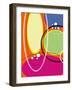 1 of 6 Abstract Art Retro Funk-Ricki Mountain-Framed Art Print