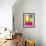 1 of 6 Abstract Art Retro Funk-Ricki Mountain-Framed Art Print displayed on a wall