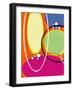 1 of 6 Abstract Art Retro Funk-Ricki Mountain-Framed Art Print