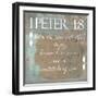 1 Peter 4-8-Taylor Greene-Framed Art Print