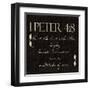 1 Peter 4-8-Taylor Greene-Framed Art Print