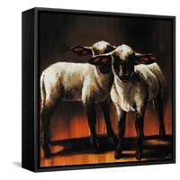 1 Sheep 2 Sheep-Sydney Edmunds-Framed Stretched Canvas