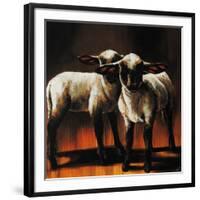 1 Sheep 2 Sheep-Sydney Edmunds-Framed Giclee Print