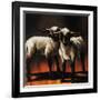 1 Sheep 2 Sheep-Sydney Edmunds-Framed Giclee Print