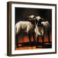 1 Sheep 2 Sheep-Sydney Edmunds-Framed Giclee Print