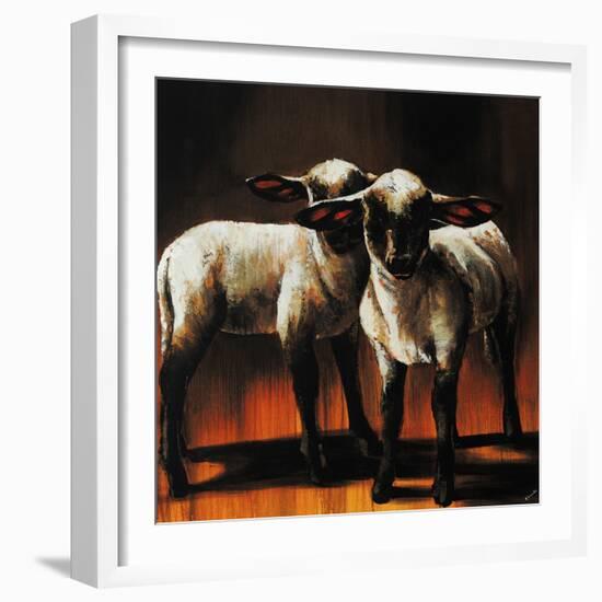 1 Sheep 2 Sheep-Sydney Edmunds-Framed Giclee Print