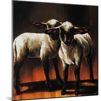 1 Sheep 2 Sheep-Sydney Edmunds-Mounted Giclee Print