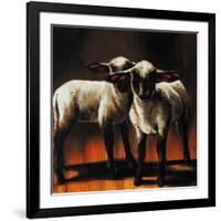 1 Sheep 2 Sheep-Sydney Edmunds-Framed Giclee Print