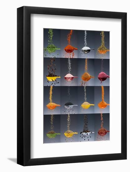 1 tablespoon flavor collage-Steve Gadomski-Framed Photographic Print