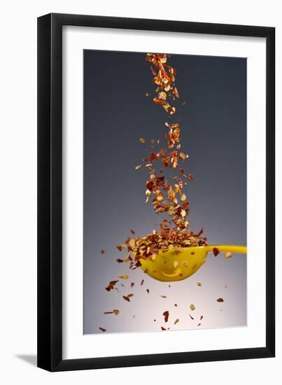 1 Tablespoon Red Pepper Flakes-Steve Gadomski-Framed Photographic Print