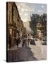 10.30 - Midday, Gay Street, Bath, October 2010-Peter Brown-Stretched Canvas