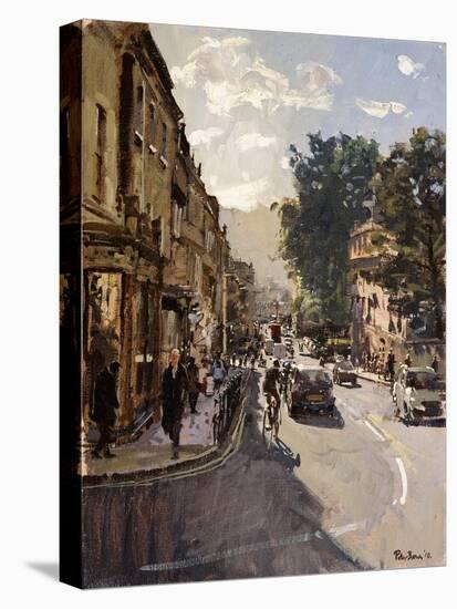 10.30 - Midday, Gay Street, Bath, October 2010-Peter Brown-Stretched Canvas