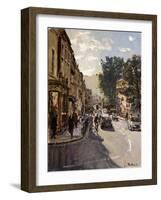 10.30 - Midday, Gay Street, Bath, October 2010-Peter Brown-Framed Giclee Print