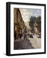 10.30 - Midday, Gay Street, Bath, October 2010-Peter Brown-Framed Giclee Print