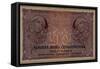 10 Crown Banknote of the Republic of Czechoslovakia, 1920-Alphonse Mucha-Framed Stretched Canvas