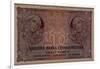 10 Crown Banknote of the Republic of Czechoslovakia, 1920-Alphonse Mucha-Framed Giclee Print