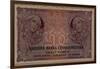 10 Crown Banknote of the Republic of Czechoslovakia, 1920-Alphonse Mucha-Framed Giclee Print