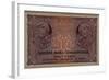 10 Crown Banknote of the Republic of Czechoslovakia, 1920-Alphonse Mucha-Framed Giclee Print