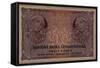 10 Crown Banknote of the Republic of Czechoslovakia, 1920-Alphonse Mucha-Framed Stretched Canvas