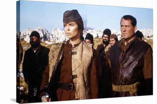 10 FROM NAVARONE, 1978 directed by GUY HAMILTON with Barbara Bach and Robert Shaw (photo)-null-Stretched Canvas
