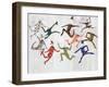 10 Lords a Leaping-Sydney Edmunds-Framed Giclee Print