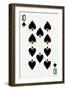 10 of Spades from a deck of Goodall & Son Ltd. playing cards, c1940-Unknown-Framed Giclee Print