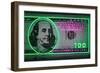 100 Dollars-Octavian Mielu-Framed Art Print