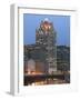 100 E. Wisconsin Building, Downtown from Riverwalk-Walter Bibikow-Framed Photographic Print