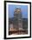 100 E. Wisconsin Building, Downtown from Riverwalk-Walter Bibikow-Framed Photographic Print