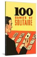 100 Games of Solitaire-null-Stretched Canvas