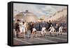 100 m Race at Olympic Games in Athens 1896-null-Framed Stretched Canvas