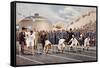 100 m Race at Olympic Games in Athens 1896-null-Framed Stretched Canvas