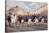 100 m Race at Olympic Games in Athens 1896-null-Stretched Canvas