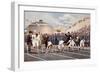 100 m Race at Olympic Games in Athens 1896-null-Framed Premium Photographic Print