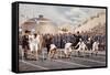 100 m Race at Olympic Games in Athens 1896-null-Framed Stretched Canvas