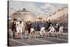 100 m Race at Olympic Games in Athens 1896-null-Stretched Canvas