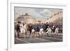 100 m Race at Olympic Games in Athens 1896-null-Framed Photographic Print