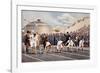 100 m Race at Olympic Games in Athens 1896-null-Framed Photographic Print