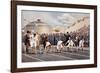 100 m Race at Olympic Games in Athens 1896-null-Framed Photographic Print