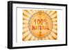 100% Natural Old Paper Design-Marincasu'-Framed Art Print