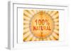 100% Natural Old Paper Design-Marincasu'-Framed Art Print