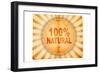 100% Natural Old Paper Design-Marincasu'-Framed Premium Giclee Print