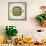 100 Percent Organic Ingredients Eco Label Poster-sputanski-Framed Stretched Canvas displayed on a wall